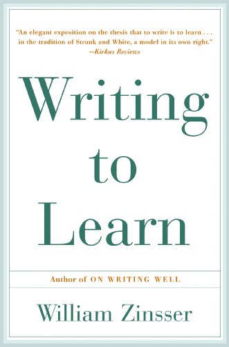Cover of Writing to Learn